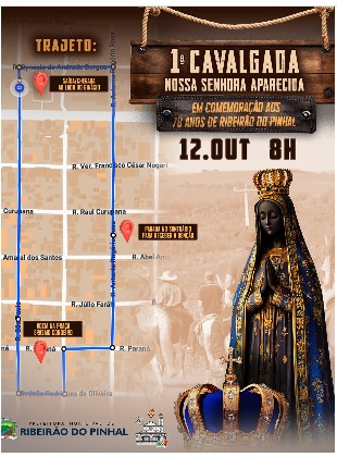 1ª Cavalgada Nossa Senhora Aparecida